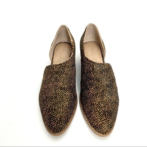 MADEWELL Lucie Spotted Calf Hair Loafers Toffee Multi Tan - Picture 5 of 12